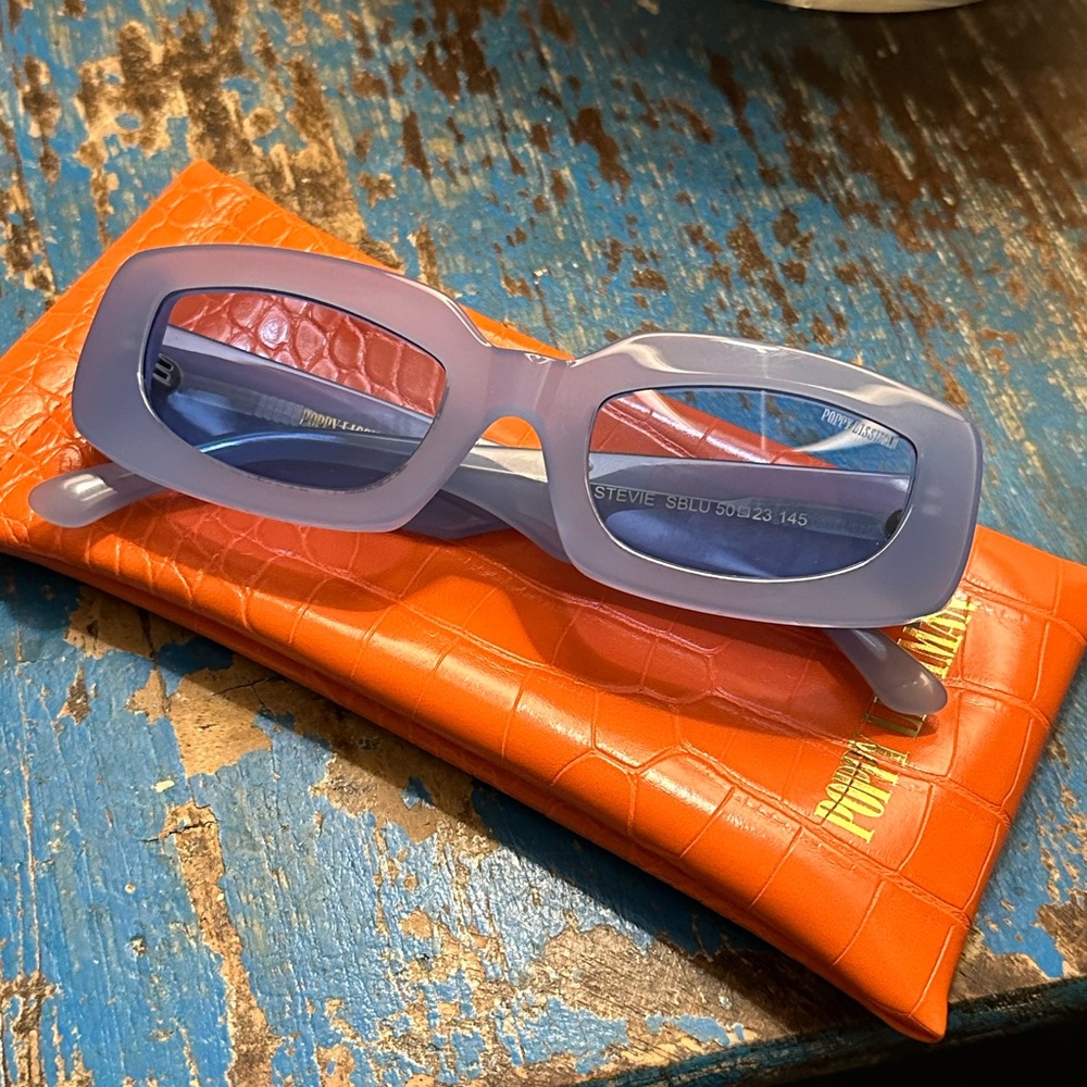 Poppy Lissiman Stevie Sunglasses Skye Blue NWT